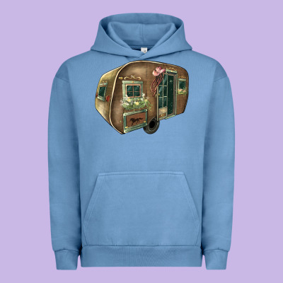 Caravan Urban Hoodie Designed By Howdyjamesfarm
