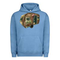 Pigment Pebble Blue Caravan Urban Hoodie - HowdyJamesFarm