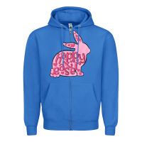 True Royal happy easter rabbit Zipper Hoodie - MaliasSmallBusiness