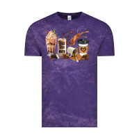 Cloud Purple black every month melanin coffee cups Vintage Tee - JahusDesignShop