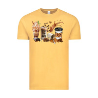 Vintage Mustard black every month melanin coffee cups Vintage Tee - JahusDesignShop