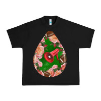 Black american football and western roses teardrop Urban Heavy Tee - BundleAndBundleShop