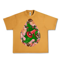 Peanut Butter american football and western roses teardrop Urban Heavy Tee - BundleAndBundleShop