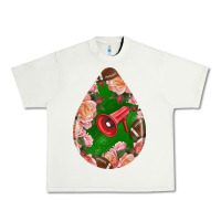 Pistachio american football and western roses teardrop Urban Heavy Tee - BundleAndBundleShop