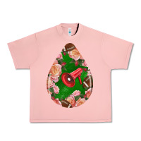 Salmon american football and western roses teardrop Urban Heavy Tee - BundleAndBundleShop