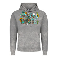 Cloud Rock school nurse Vintage Hoodie - CowhideDigitalArt
