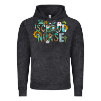 Vintage Black school nurse Vintage Hoodie - CowhideDigitalArt