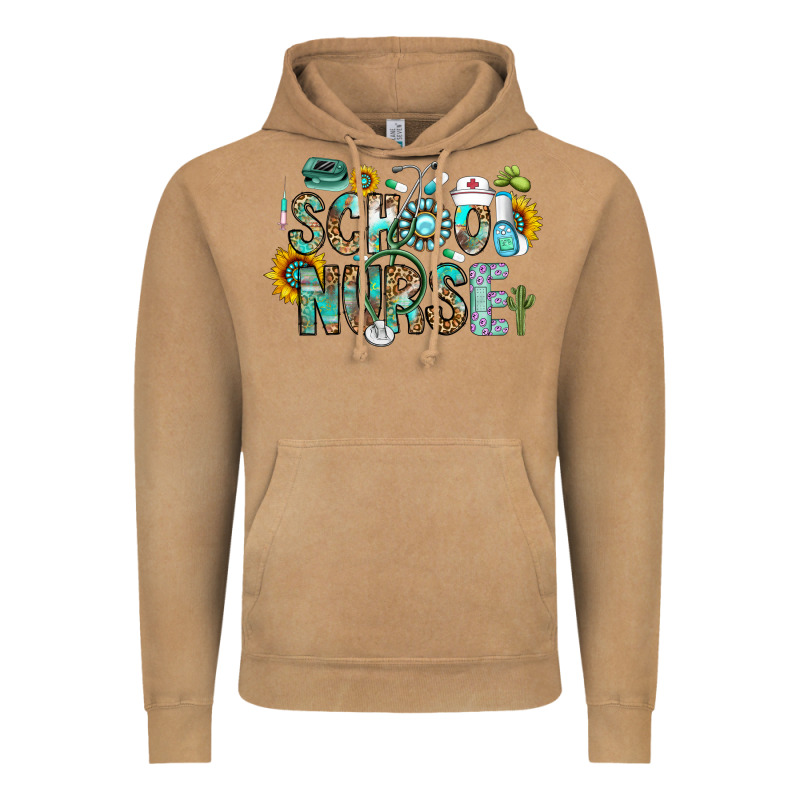 School Nurse Vintage Hoodie by CowhideDigitalArt | Teevron
