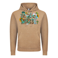 Vintage Coffee school nurse Vintage Hoodie - CowhideDigitalArt