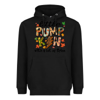 Black little pumpkin with a lot of spice Heavyweight Hoodie - MaliasSmallBusiness