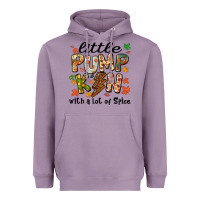 Lavender little pumpkin with a lot of spice Heavyweight Hoodie - MaliasSmallBusiness