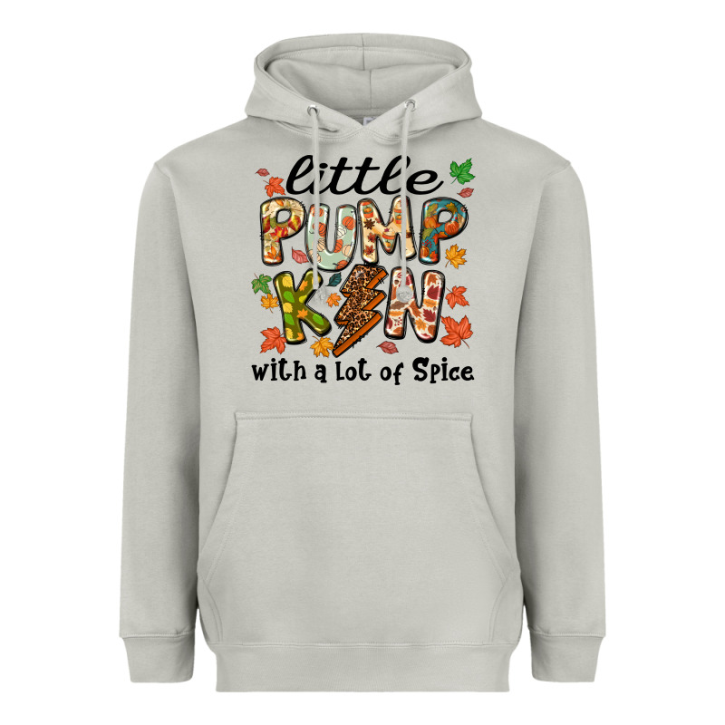 Little Pumpkin With A Lot Of Spice Heavyweight Hoodie by MaliasSmallBusiness | Teevron