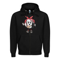 Black boujee ballpark babe Zipper Hoodie - MaliasSmallBusiness