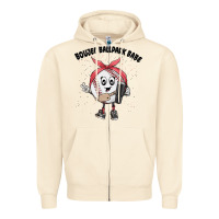 Sandshell boujee ballpark babe Zipper Hoodie - MaliasSmallBusiness