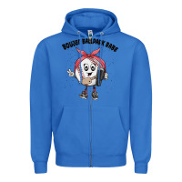 True Royal boujee ballpark babe Zipper Hoodie - MaliasSmallBusiness
