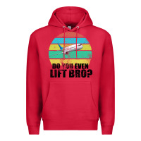 Cardinal Do You Even Lift Bro Premium Hoodie - Bettercallsaul