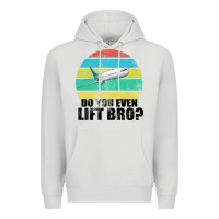 Dove Grey Do You Even Lift Bro Premium Hoodie - Bettercallsaul