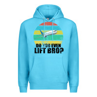 Ocean Blue Do You Even Lift Bro Premium Hoodie - Bettercallsaul