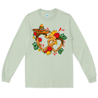 Matcha Churros with love and sombrero Long Sleeve Tee - AdoDesignShop