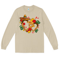 Mushroom Churros with love and sombrero Long Sleeve Tee - AdoDesignShop