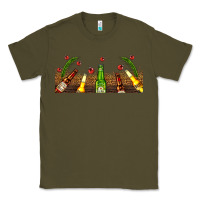 Army Green beer party for christmas Classic Tee - AdoDesignShop