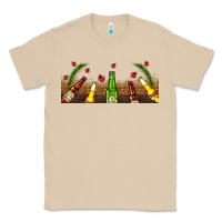Mushroom beer party for christmas Classic Tee - AdoDesignShop