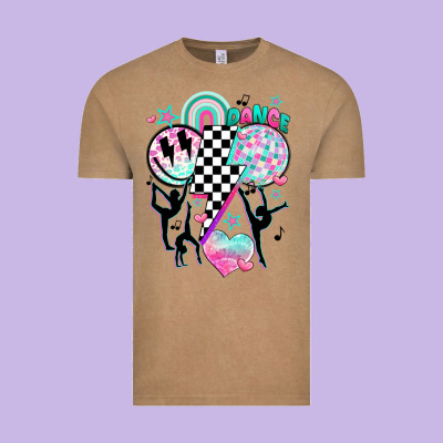 Retro Dance Vintage Tee Designed By Jahusdesignshop