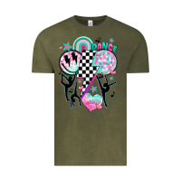 Vintage Olive retro dance Vintage Tee - JahusDesignShop