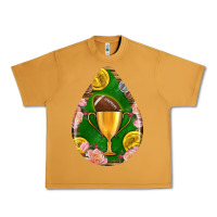 Peanut Butter american football and western roses teardrop Urban Heavy Tee - BundleAndBundleShop