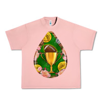 Salmon american football and western roses teardrop Urban Heavy Tee - BundleAndBundleShop