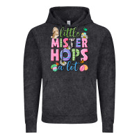 Vintage Black Little mister hops a lot Easter Vintage Hoodie - Neo Western