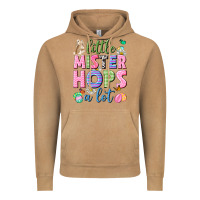 Little Mister Hops A Lot Easter Vintage Hoodie | Teevron