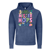 Vintage Denim Little mister hops a lot Easter Vintage Hoodie - Neo Western