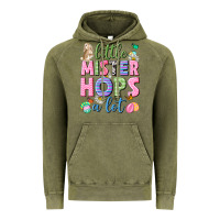 Vintage Olive Little mister hops a lot Easter Vintage Hoodie - Neo Western