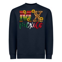 Navy mexico Heavyweight Sweatshirt - HRA Design Shop