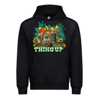 Foreset Green Back that thing up Urban Hoodie - HowdyJamesFarm