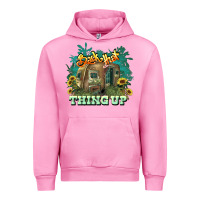 Fuchsia Pink Back that thing up Urban Hoodie - HowdyJamesFarm