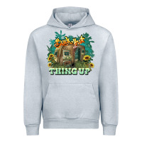 Heather Grey Back that thing up Urban Hoodie - HowdyJamesFarm