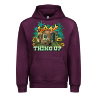 Mauve Wine Back that thing up Urban Hoodie - HowdyJamesFarm
