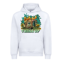 White Back that thing up Urban Hoodie - HowdyJamesFarm