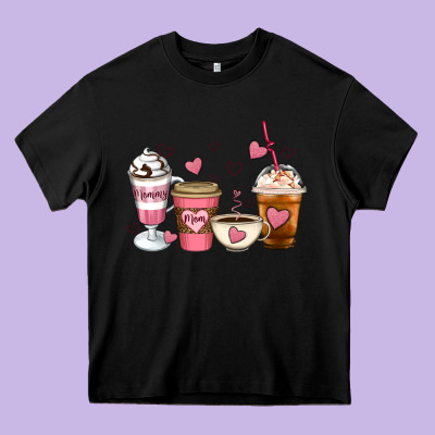 Mommy Coffee Heavy Core Tee Designed By Artiststas