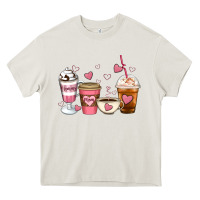 Cream Mommy coffee Heavy Core Tee - Artiststas