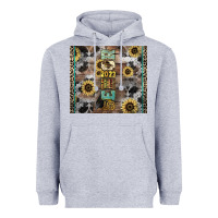 Heather Grey Senior 2023 western Heavyweight Hoodie - NancyCooperArtShop