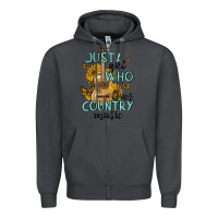 Smoke just a girl who loves country music Zipper Hoodie - MaliasSmallBusiness
