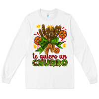 White Te Gueiro un churro Long Sleeve Tee - AdoDesignShop