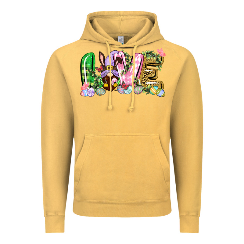 Love Easter Gnome Easter Day Vintage Hoodie by CowGirlArtShop | Teevron