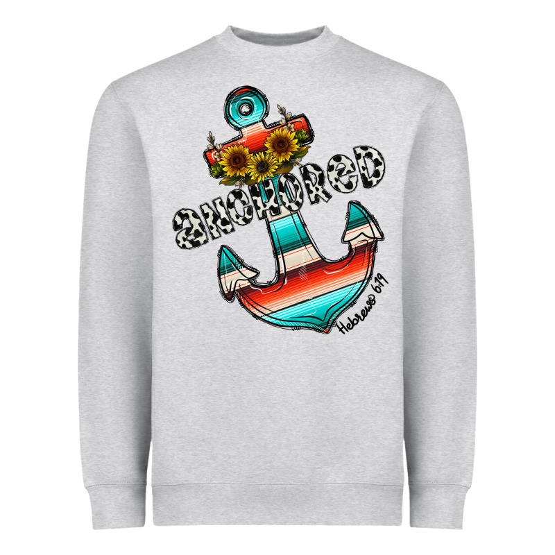 Anchored Heavyweight Sweatshirt by CowhideDigitalArt | Teevron