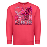 Cardinal crush cancer high heels bbs Premium Sweatshirt - BundleAndBundleShop