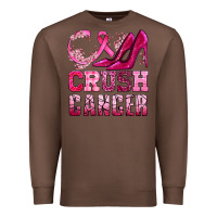 Chestnut crush cancer high heels bbs Premium Sweatshirt - BundleAndBundleShop