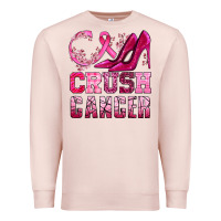 Pale Pink crush cancer high heels bbs Premium Sweatshirt - BundleAndBundleShop
